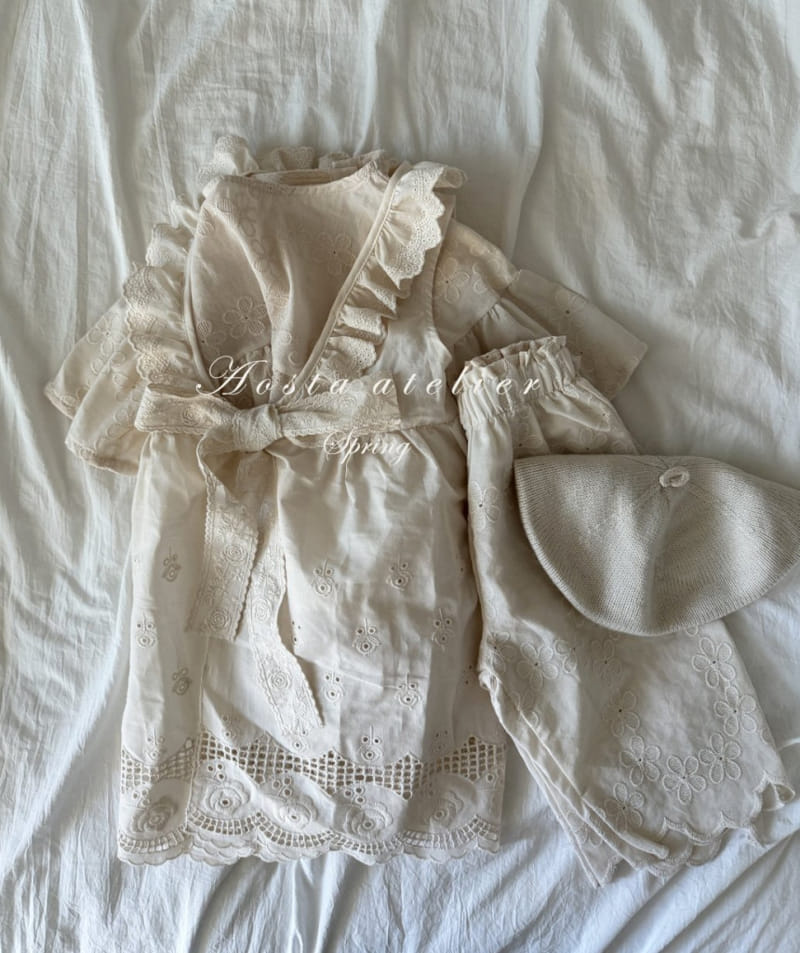 Aosta - Korean Baby Fashion - #babyoninstagram - Frensis One-Piece - 10