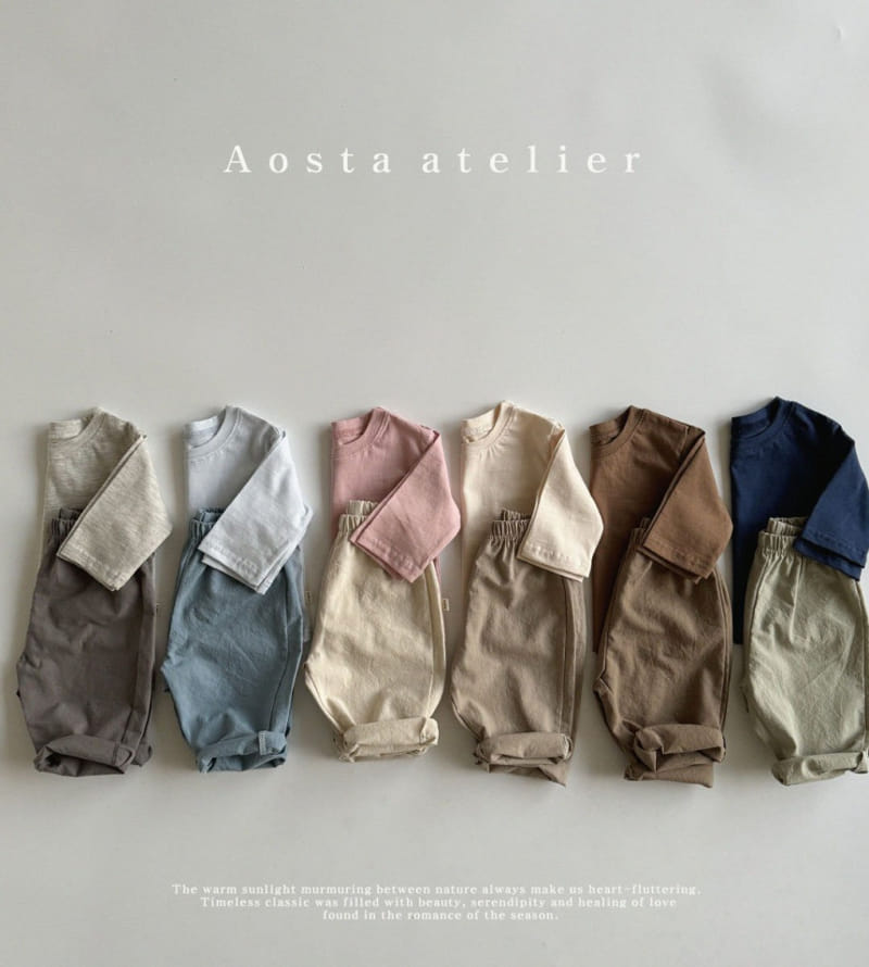 Aosta - Korean Baby Fashion - #babyoutfit - Mood Tee - 3