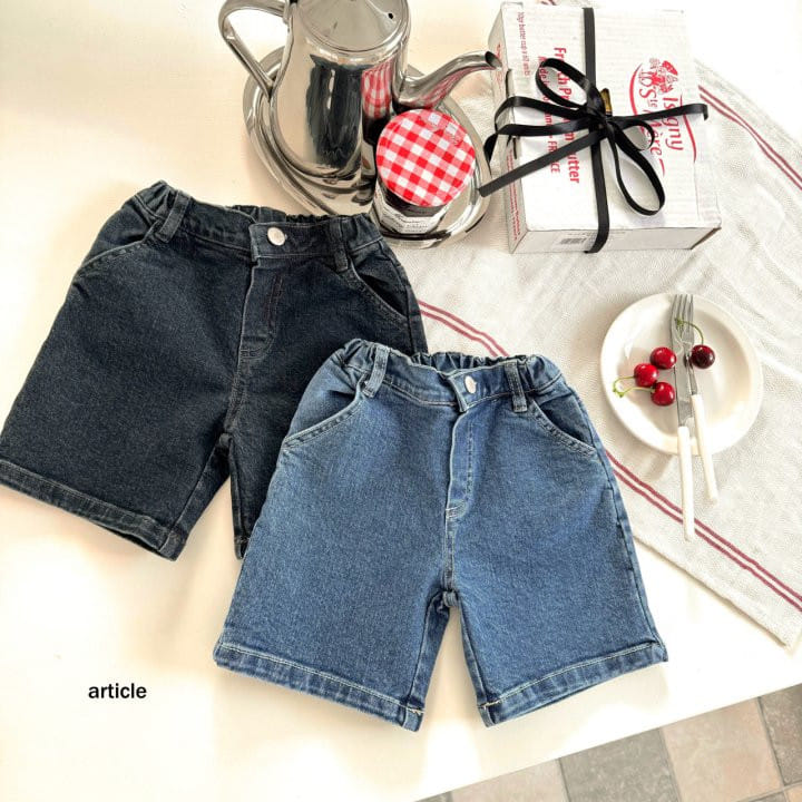 Article - Korean Children Fashion - #Kfashion4kids - Cota Denim Shorts - 7