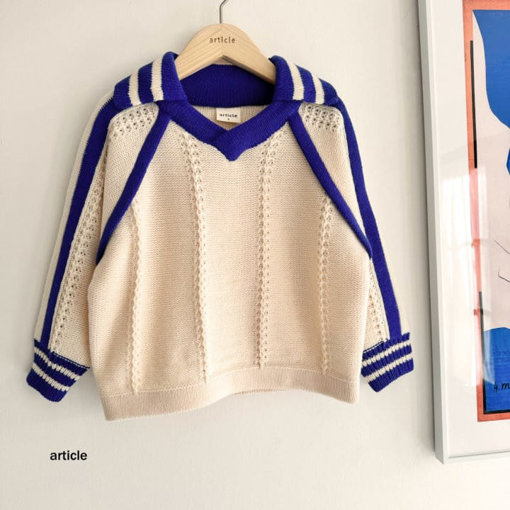Article - Korean Children Fashion - #childrensboutique - Scsi Collar Knit - 5