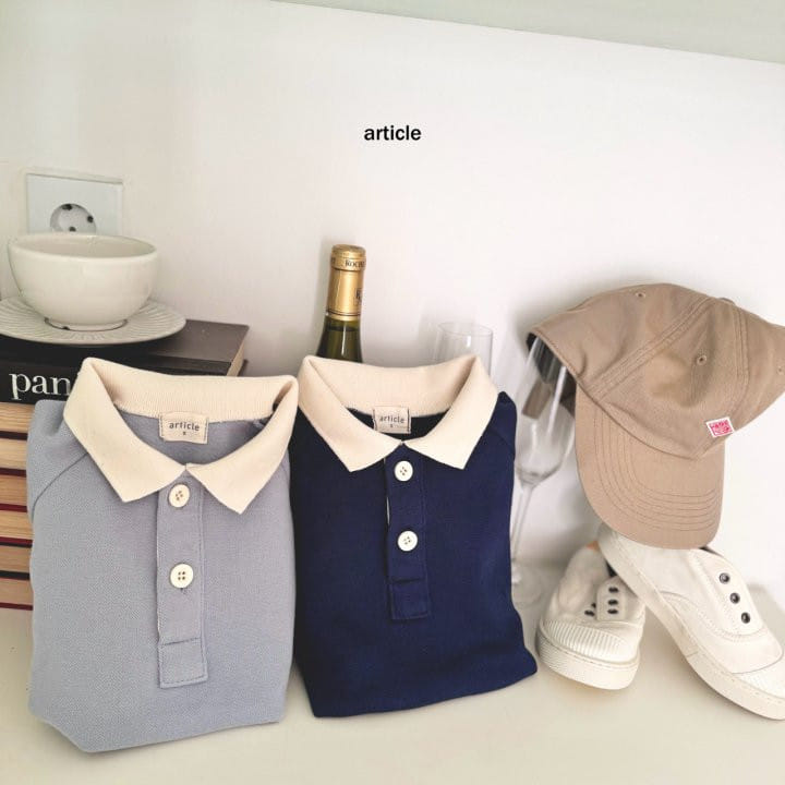 Article - Korean Children Fashion - #childrensboutique - PK Collar Tee - 6