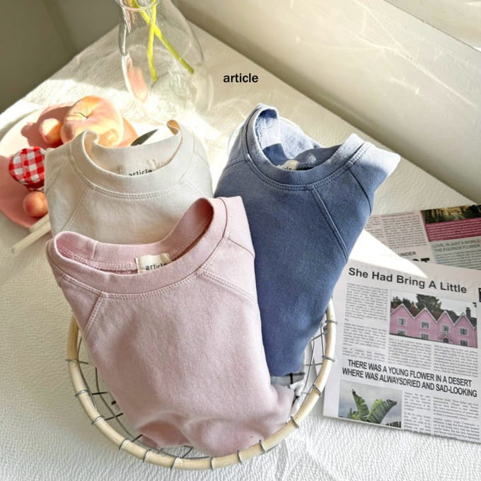 Article - Korean Children Fashion - #childrensboutique - Circle Slit Tee