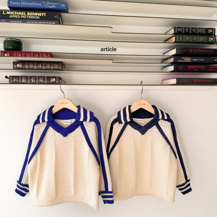 Article - Korean Children Fashion - #designkidswear - Scsi Collar Knit - 6