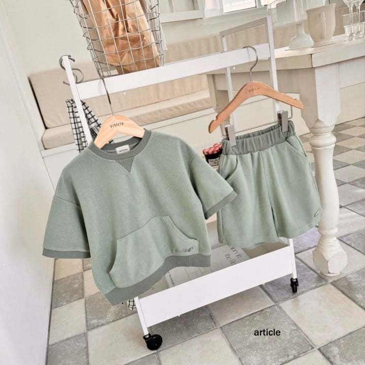 Article - Korean Children Fashion - #designkidswear - Egg Terry Top Bottom Set - 5