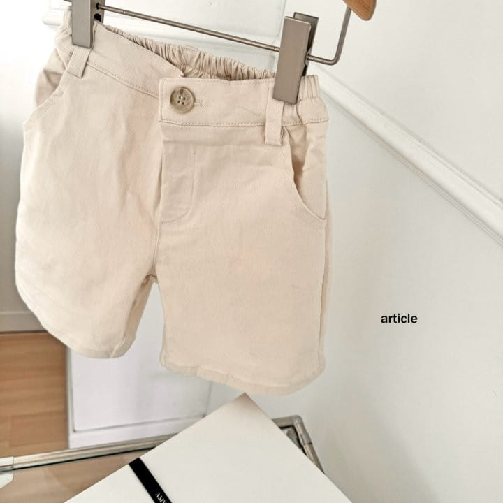 Article - Korean Children Fashion - #kidsstore - On The Spring Shorts - 3
