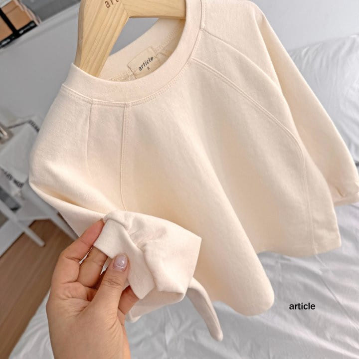 Article - Korean Children Fashion - #kidsstore - Circle Slit Tee - 6