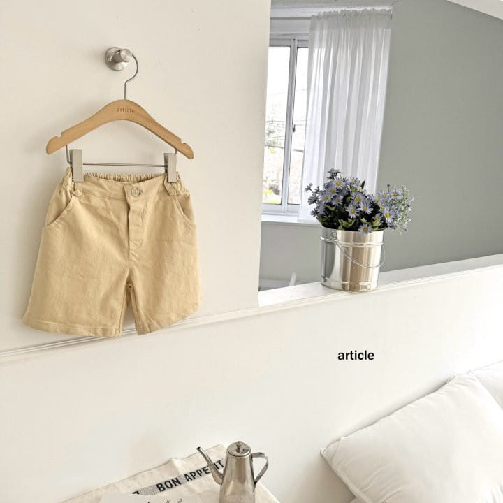 Article - Korean Children Fashion - #kidsstore - On The Spring Shorts - 4