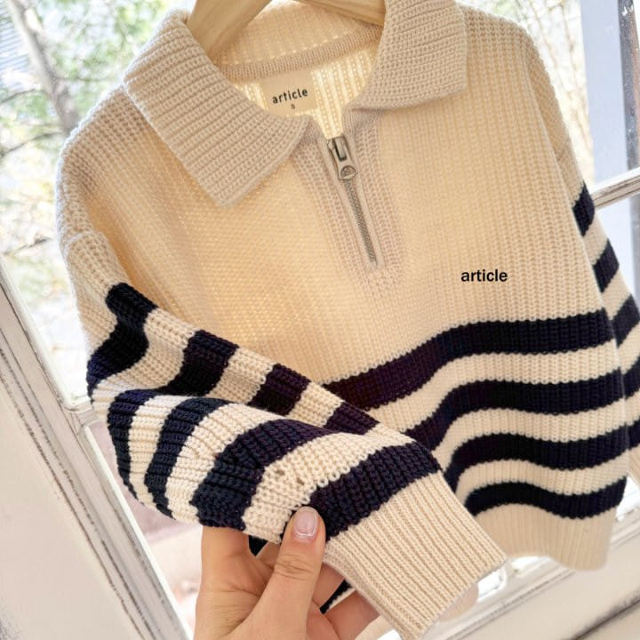 Article - Korean Children Fashion - #toddlerclothing - Kimo ST Zip Up - 4