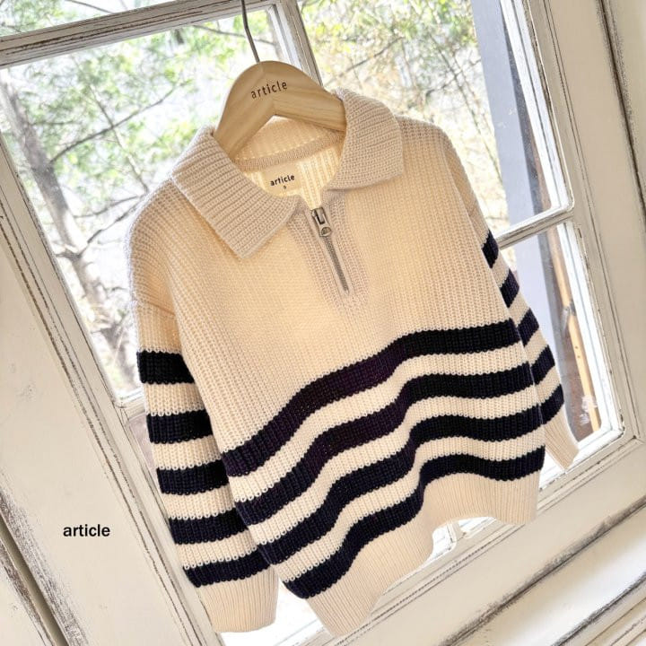 Article - Korean Children Fashion - #toddlerclothing - Kimo ST Zip Up - 3