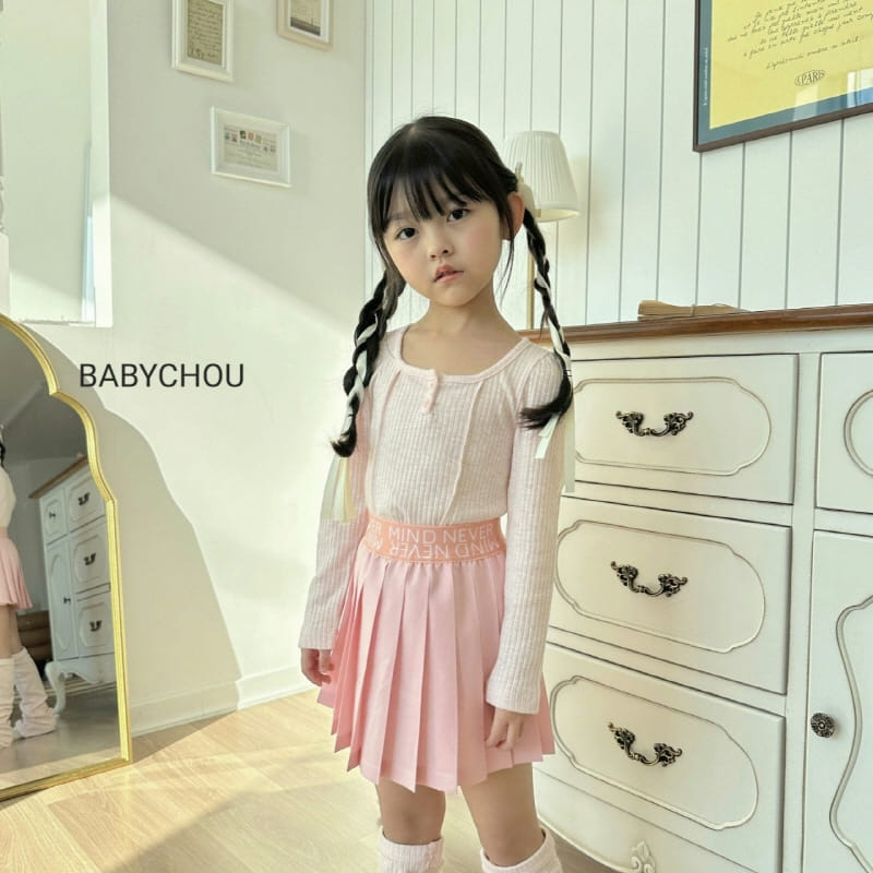Babychou - Korean Children Fashion - #discoveringself - Mine Pleats Skirt - 9