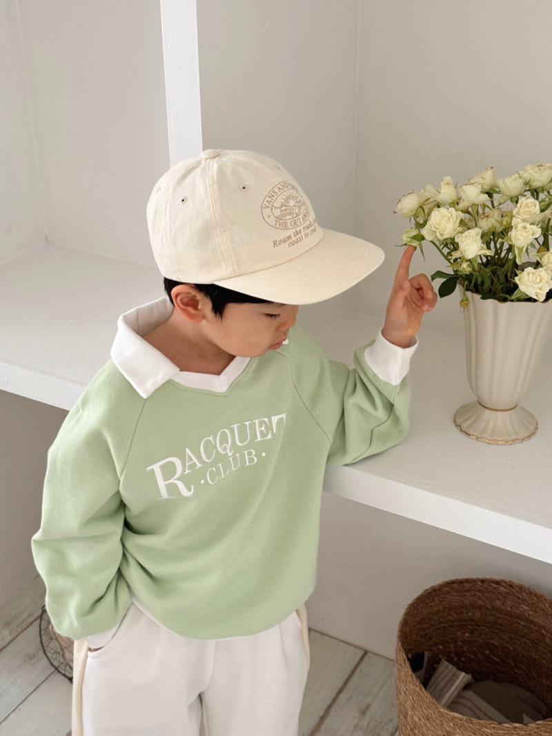 Bailey - Korean Children Fashion - #Kfashion4kids - V Neck Collar Sweatshirt
