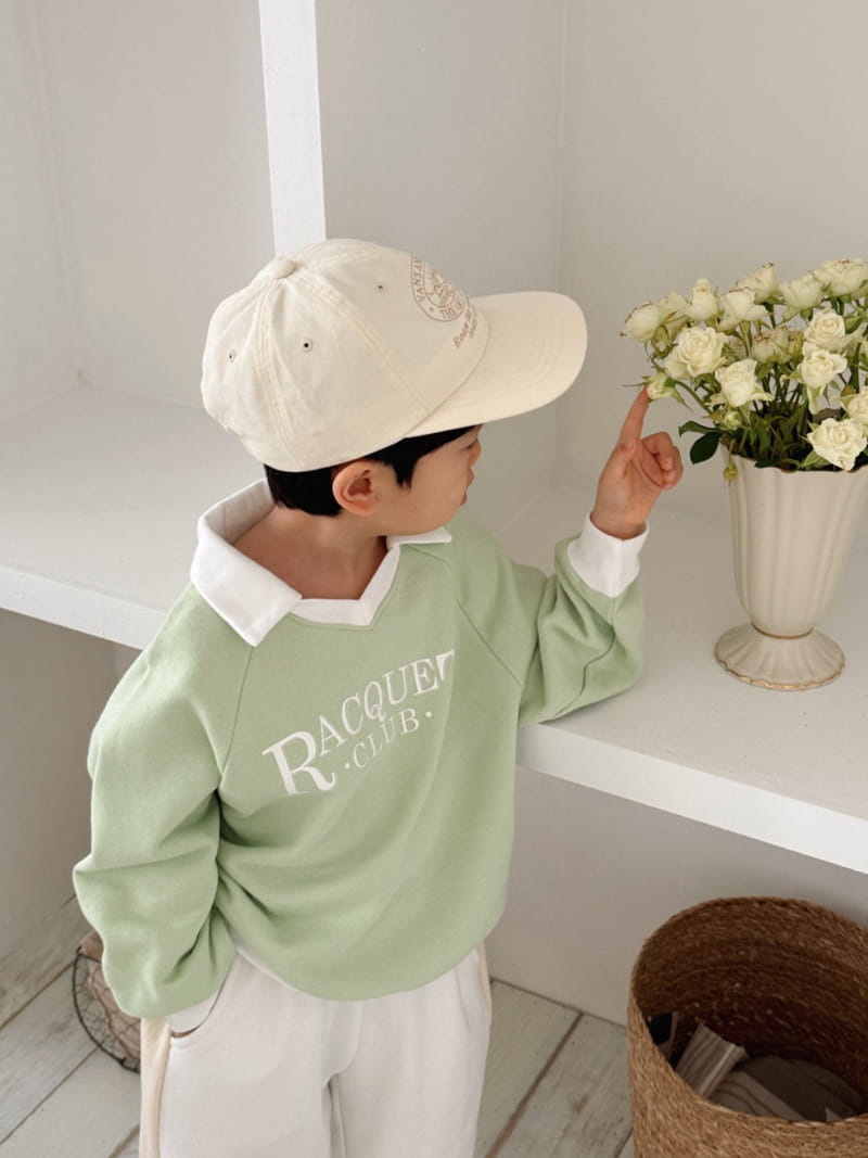 Bailey - Korean Children Fashion - #prettylittlegirls - V Neck Collar Sweatshirt - 5