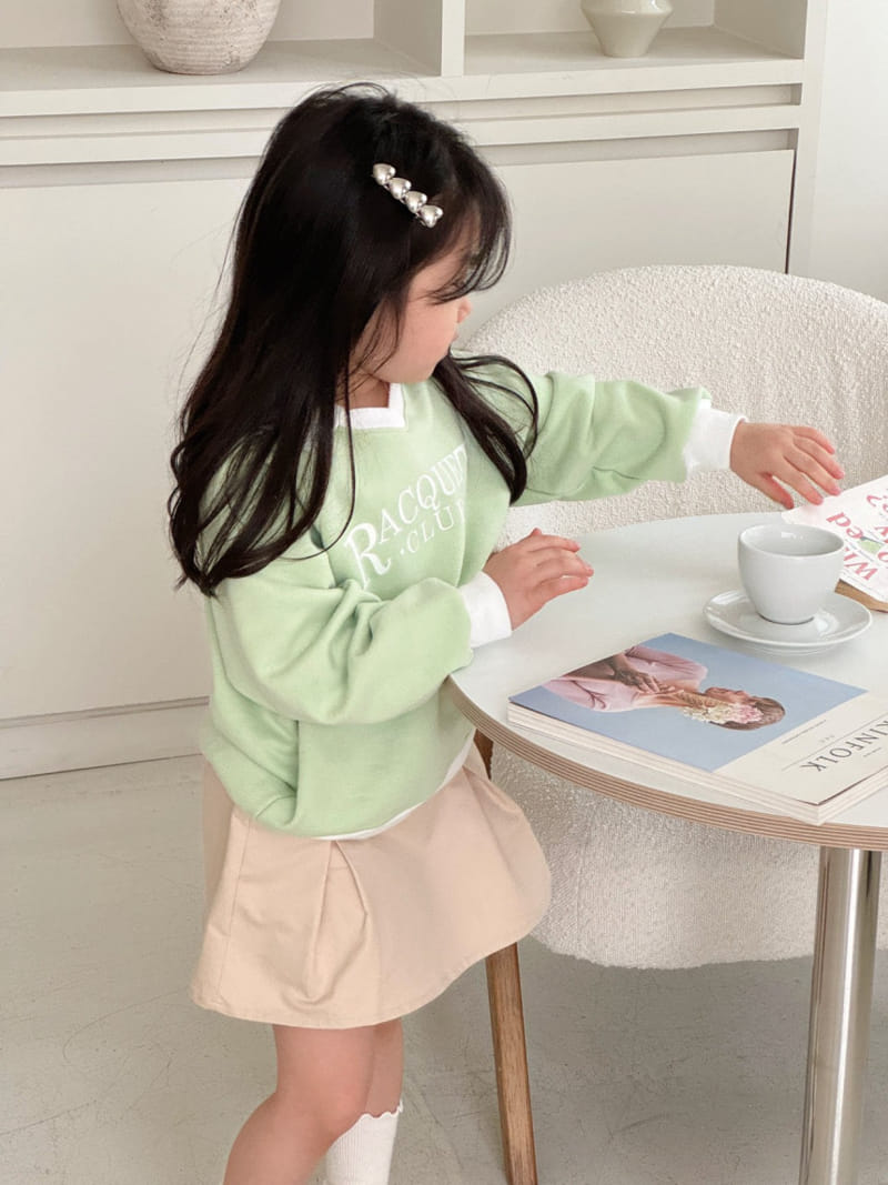 Bailey - Korean Children Fashion - #stylishchildhood - V Neck Collar Sweatshirt - 8