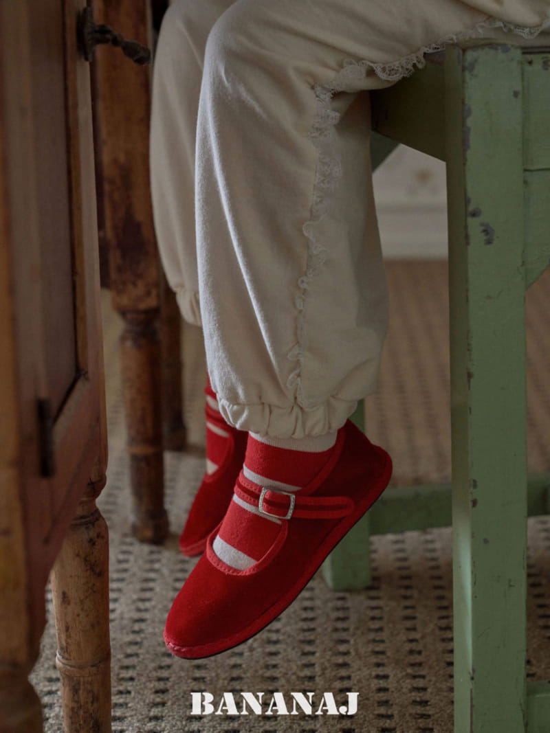 Banana J - Korean Children Fashion - #Kfashion4kids - Lace Jogger Pants - 4