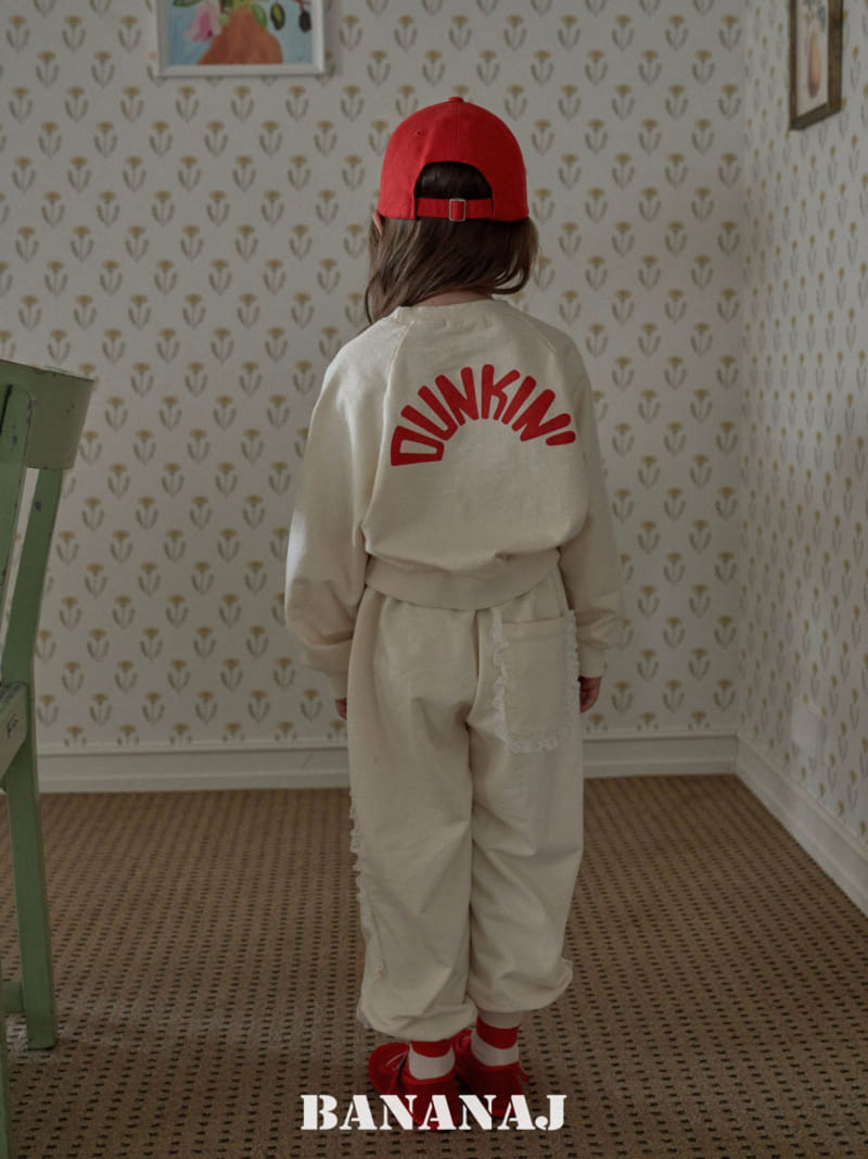 Banana J - Korean Children Fashion - #stylishchildhood - Lace Jogger Pants - 10