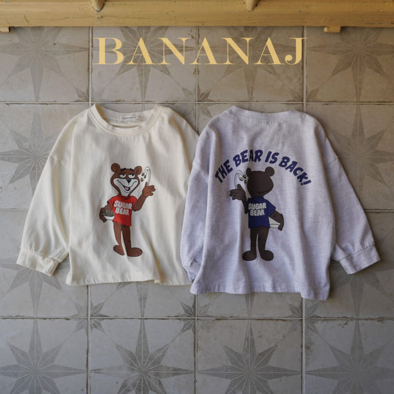 Banana J - Korean Children Fashion - #todddlerfashion - Suger Bear Tee - 2