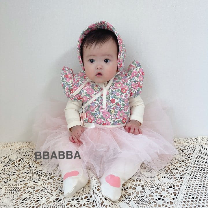 Bbabba - Korean Baby Fashion - #babyclothing - Pretty Hanbok Girl Four Types Set - 2