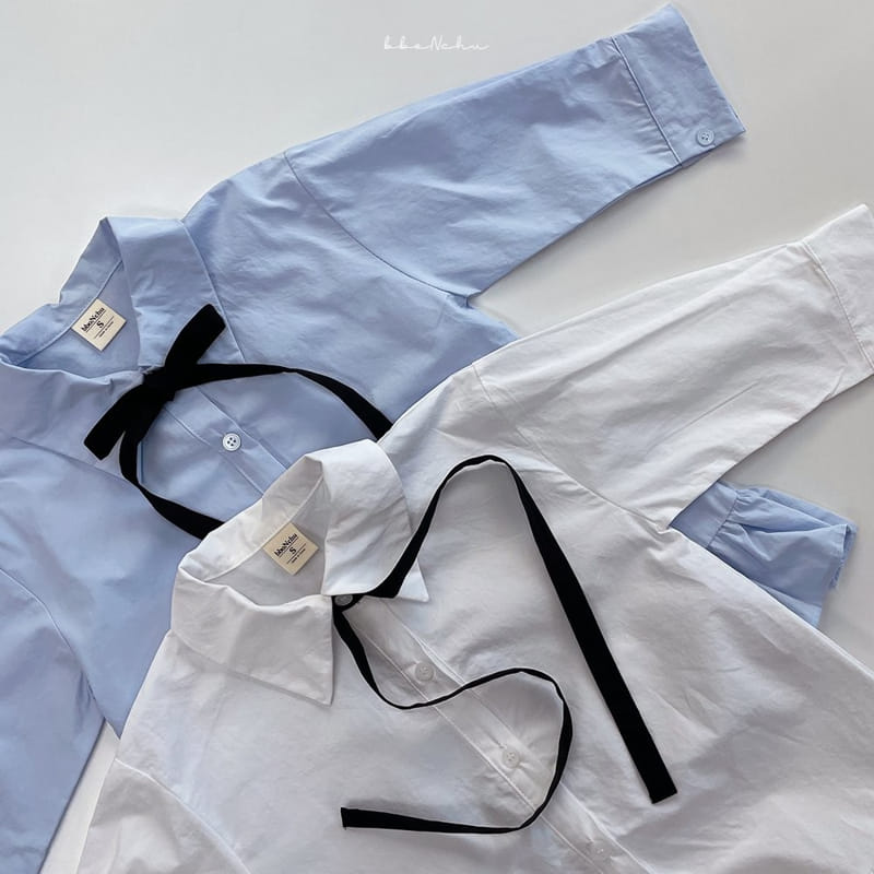 Bbonchu - Korean Children Fashion - #Kfashion4kids - Balenine Shirt One-Piece - 8