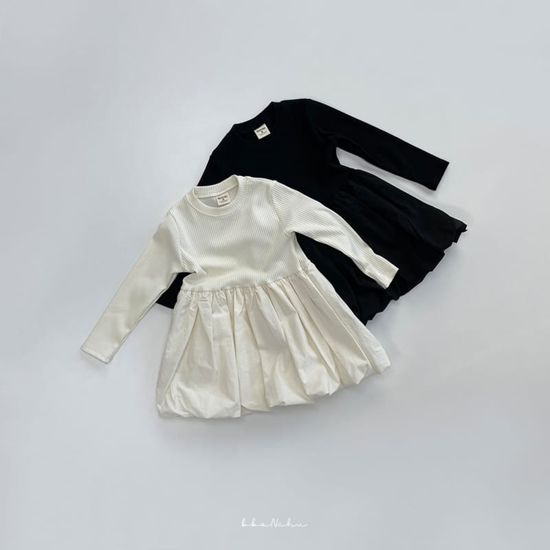 Bbonchu - Korean Children Fashion - #kidzfashiontrend - Balloon One-Piece - 4