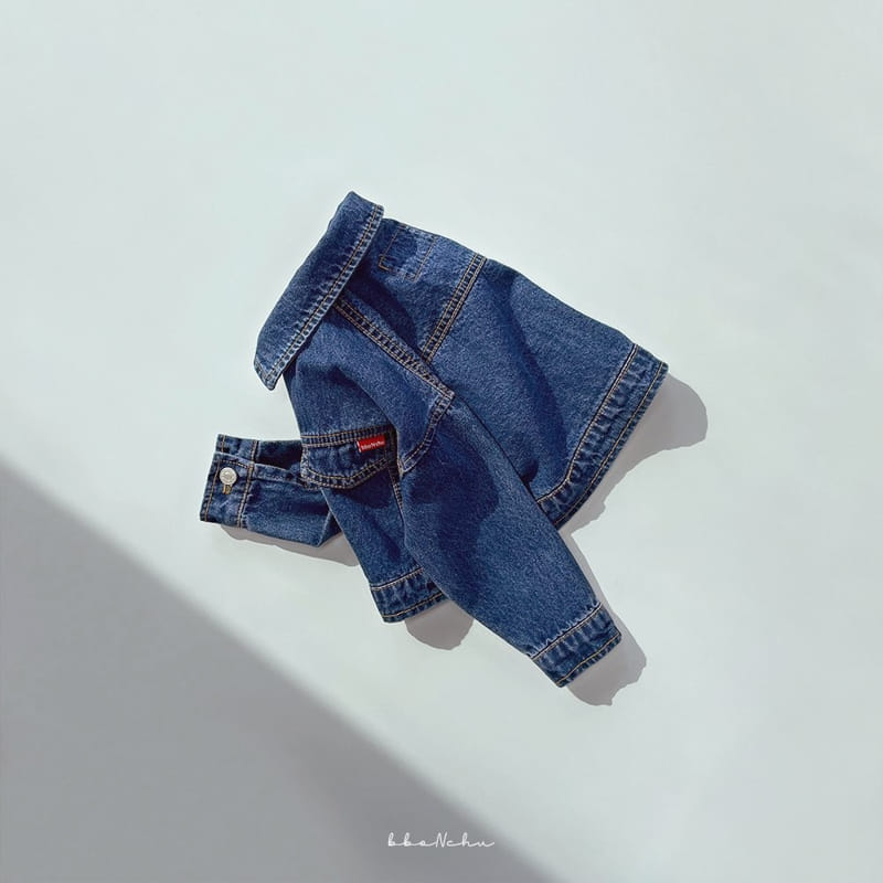 Bbonchu - Korean Children Fashion - #childofig - Roro Denim Jacket - 3