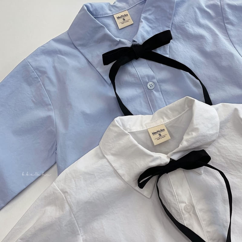 Bbonchu - Korean Children Fashion - #discoveringself - Balenine Shirt One-Piece - 4