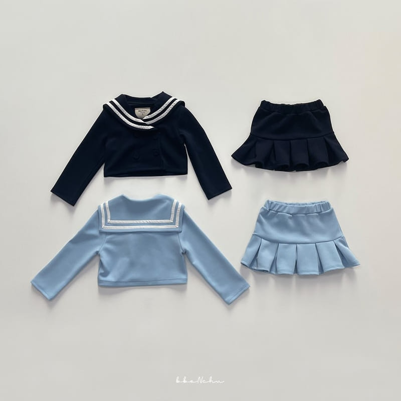 Bbonchu - Korean Children Fashion - #kidsshorts - Sailor Top Bottom Set - 6