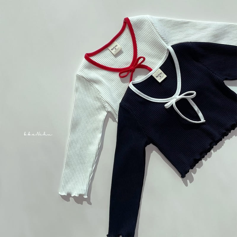 Bbonchu - Korean Children Fashion - #kidzfashiontrend - Ive Rib Tee - 3