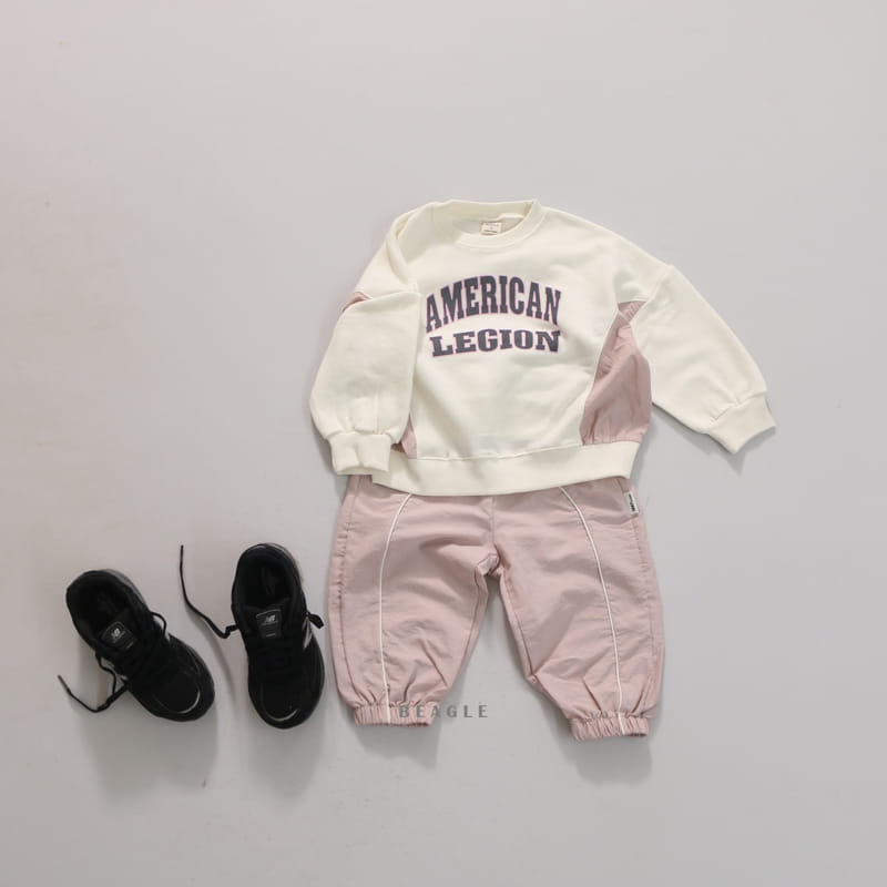Beagle - Korean Children Fashion - #minifashionista - Bbing Line Jogger Pants - 8