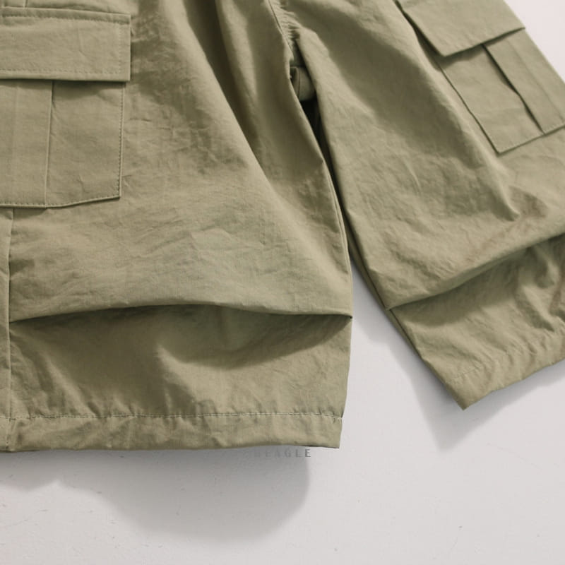 Beagle - Korean Children Fashion - #minifashionista - Cargo Cropped Shorts - 5