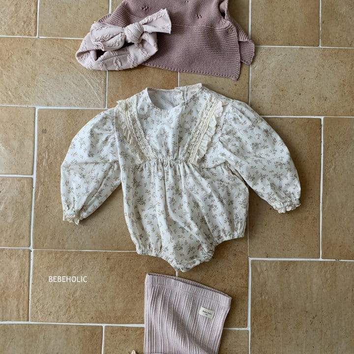 Bebe Holic - Korean Baby Fashion - #babygirlfashion - berry Body Suit - 8
