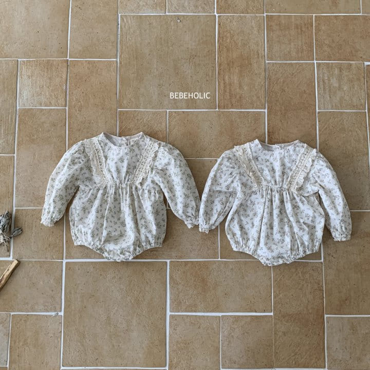Bebe Holic - Korean Baby Fashion - #babylifestyle - berry Body Suit - 9