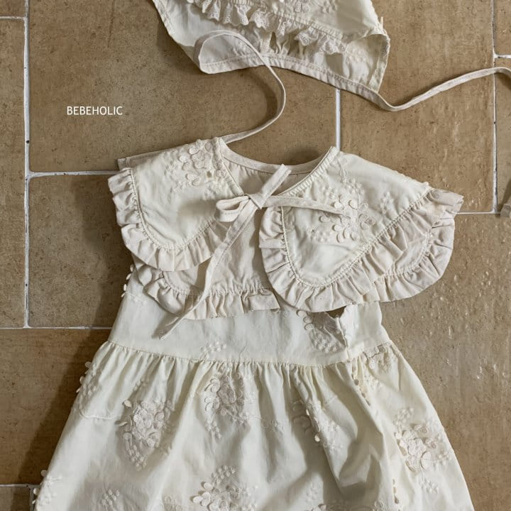 Bebe Holic - Korean Baby Fashion - #babylifestyle - Cherry Blossoms One- Piece