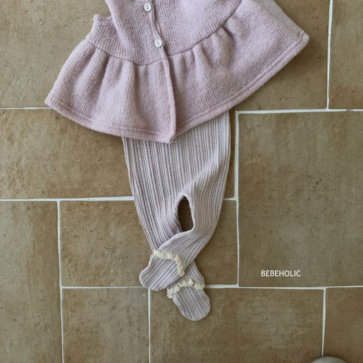 Bebe Holic - Korean Baby Fashion - #babyoutfit - Barbie Foot Leggings - 3