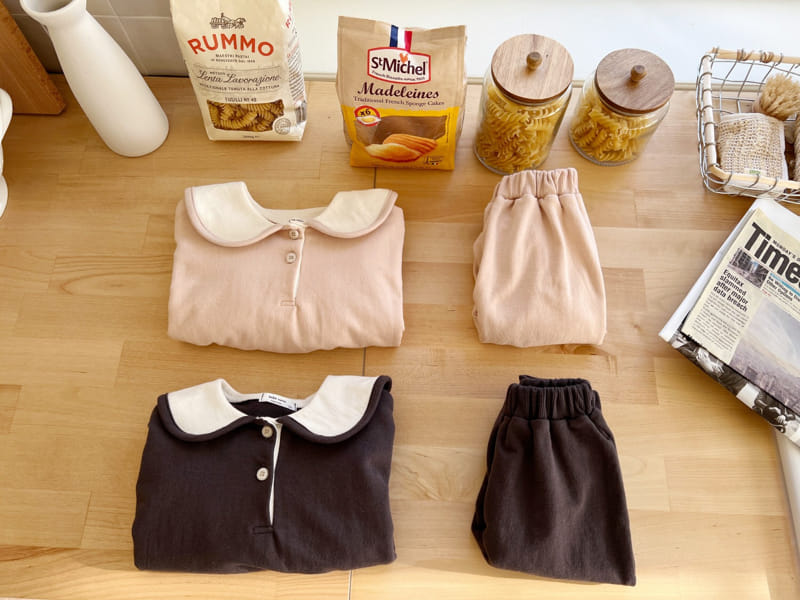 Bebe Nine - Korean Baby Fashion - #babyboutique - Bebe B Circle Sera Top Bottom Set - 5