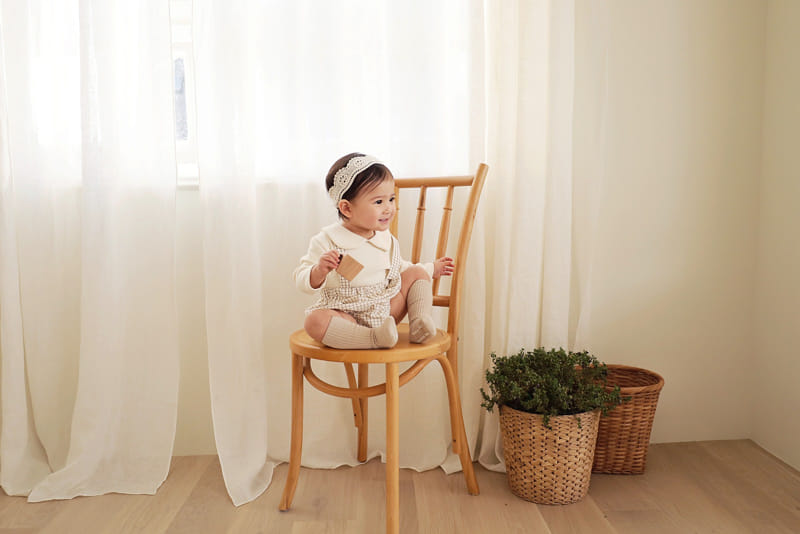 Bebe Nine - Korean Baby Fashion - #babyboutique - Bebe B Potto Bloomers Dungarees - 10