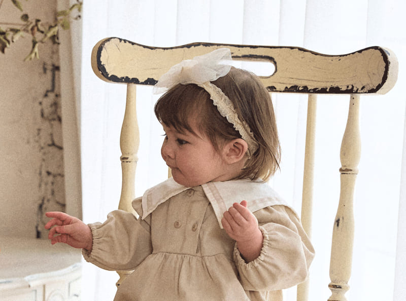 Bebe Nine - Korean Baby Fashion - #babyboutique - Bebe B Ribbon Hair Band - 10