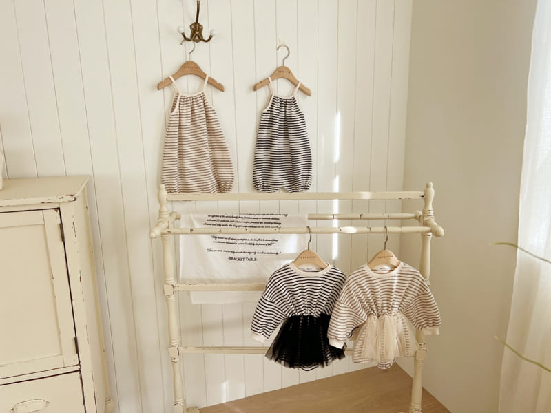 Bebe Nine - Korean Baby Fashion - #babyclothing - Bebe B Rucy Overalls - 5