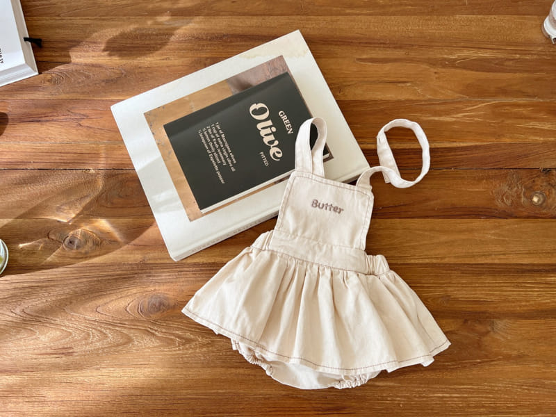 Bebe Nine - Korean Baby Fashion - #babyboutiqueclothing - Bebe B Butter Dungarees Skirt - 4