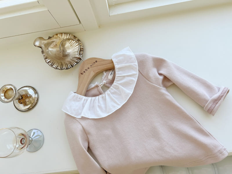 Bebe Nine - Korean Baby Fashion - #babyclothing - Bebe B Yomi Donka Frill Blouse - 8