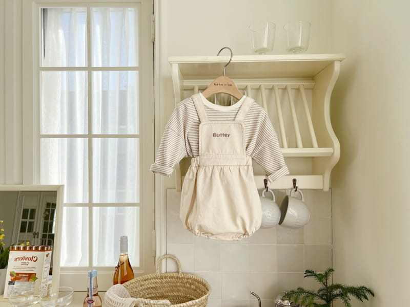 Bebe Nine - Korean Baby Fashion - #babyfever - Bebe B Butter Dungarees Bloomers - 5