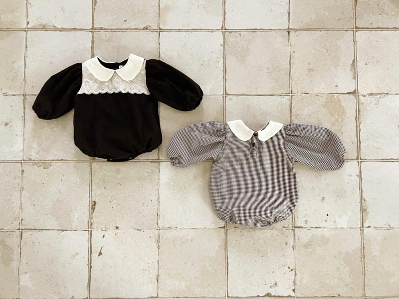 Bebe Nine - Korean Baby Fashion - #babyfever - Bebe B Bonny Lace Body Suit - 6