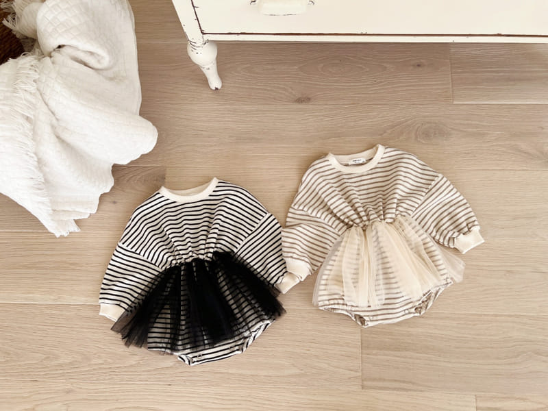 Bebe Nine - Korean Baby Fashion - #babygirlfashion - Bebe B Lucy Tu Tu Body Suit - 10