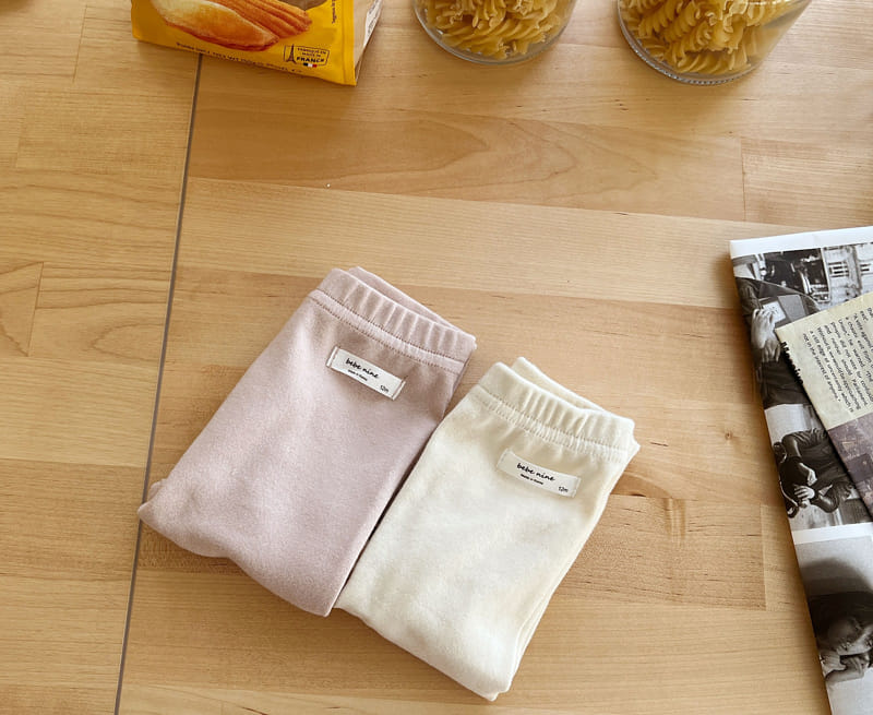 Bebe Nine - Korean Baby Fashion - #babylifestyle - Bebe B Pure Foot Leggings - 3