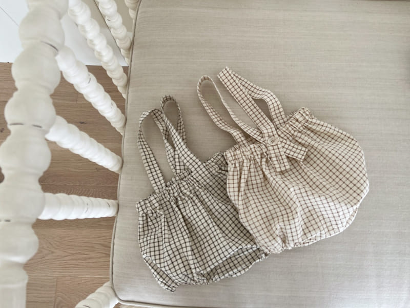 Bebe Nine - Korean Baby Fashion - #babyoninstagram - Bebe B Potto Bloomers Dungarees - 3
