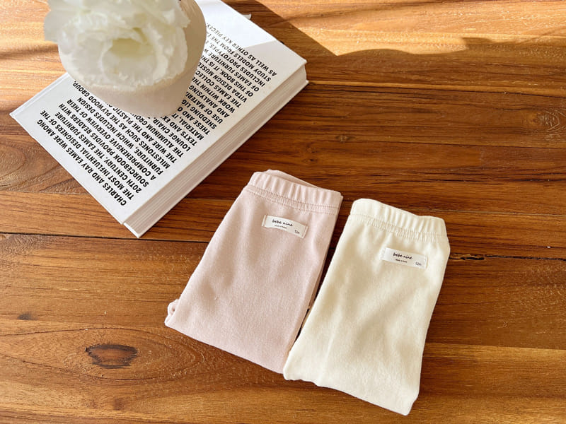 Bebe Nine - Korean Baby Fashion - #babyootd - Bebe B Pure Foot Leggings - 5