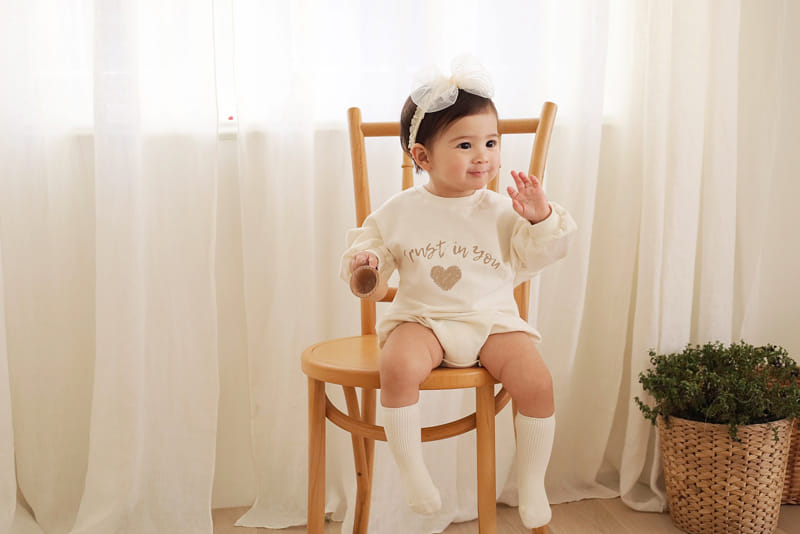 Bebe Nine - Korean Baby Fashion - #babyootd - Bebe B Ribbon Hair Band - 3