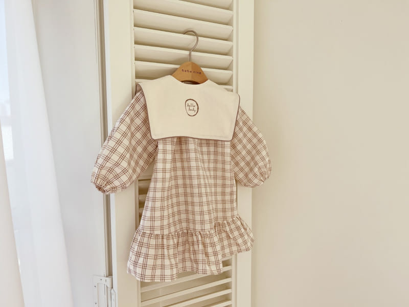 Bebe Nine - Korean Baby Fashion - #babyootd - Bebe B Collar Neck - 2