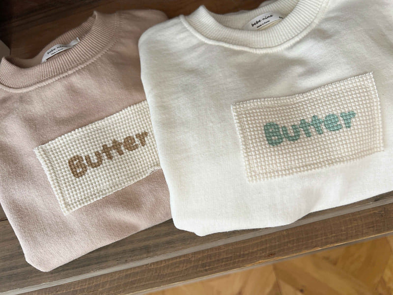 Bebe Nine - Korean Baby Fashion - #babyootd - Bebe B Waffle Patch Body Suit - 6