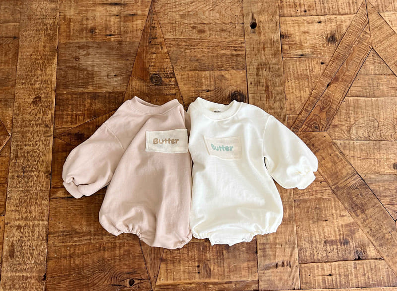 Bebe Nine - Korean Baby Fashion - #babyoutfit - Bebe B Waffle Patch Body Suit - 7