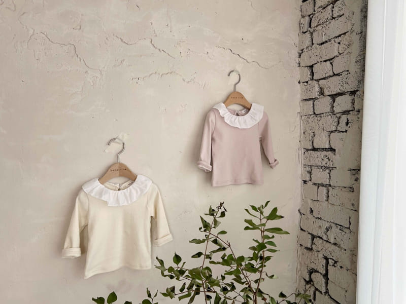 Bebe Nine - Korean Baby Fashion - #babywear - Bebe B Yomi Donka Frill Blouse - 2